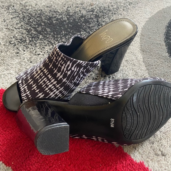 IMPO TRECIA HIGH HEEL SLIDES - Picture 2 of 5